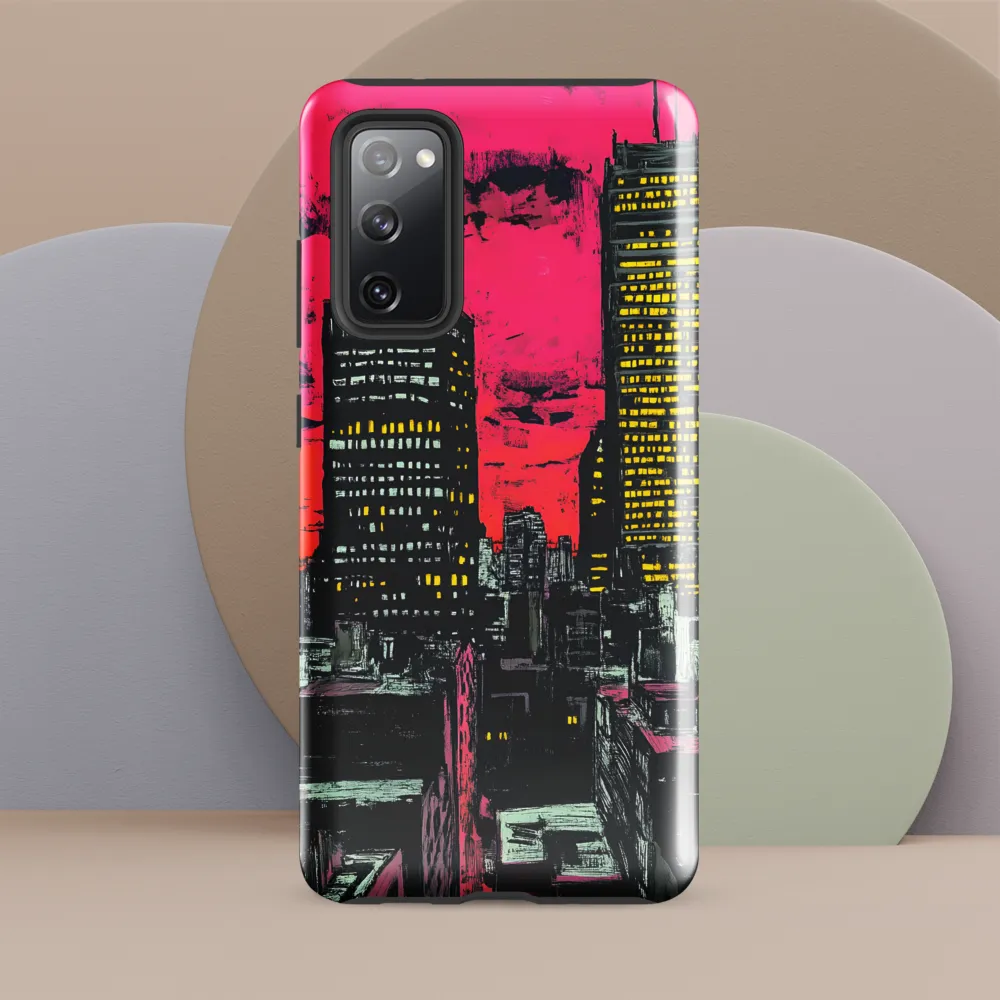 Urban Pulse at Dusk