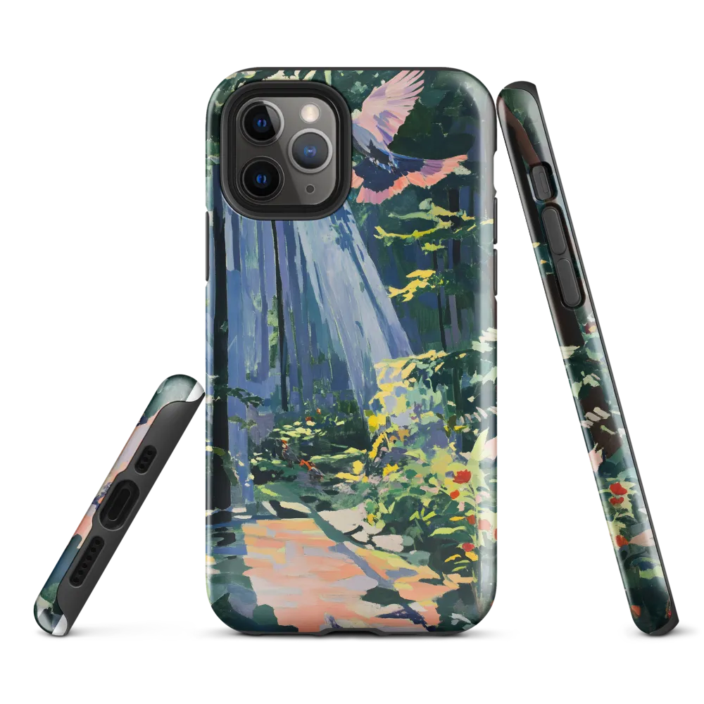 Flight of Light: A Serene Forest