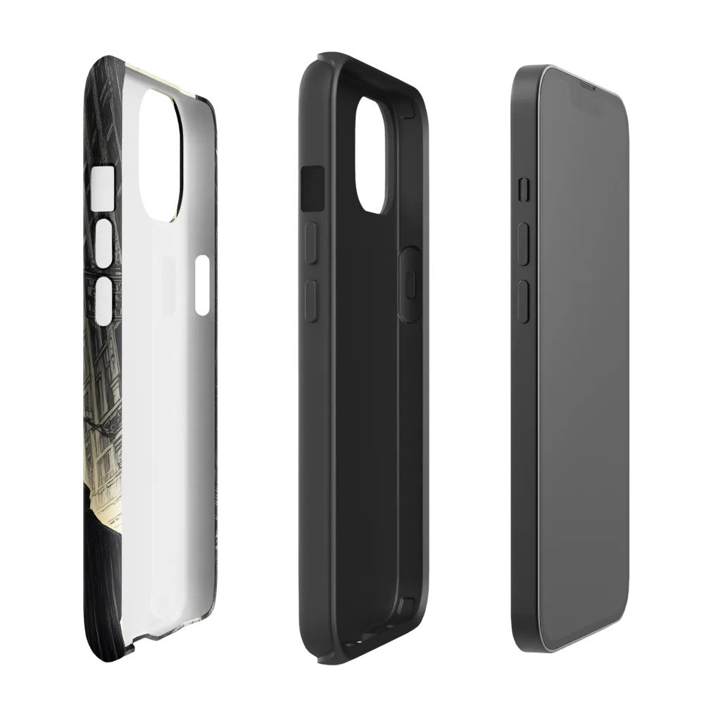 Echoes of the City | Phone Case |  13 | Tough Case | Glossy