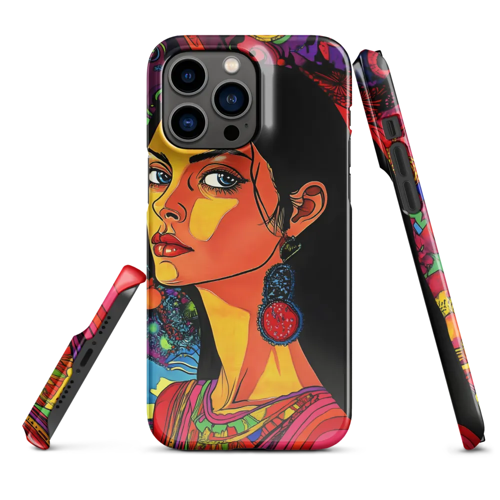 Ethereal Dreamscape in Vivid Colors | Phone Case |  14 Pro Max | Snap Case | Glossy
