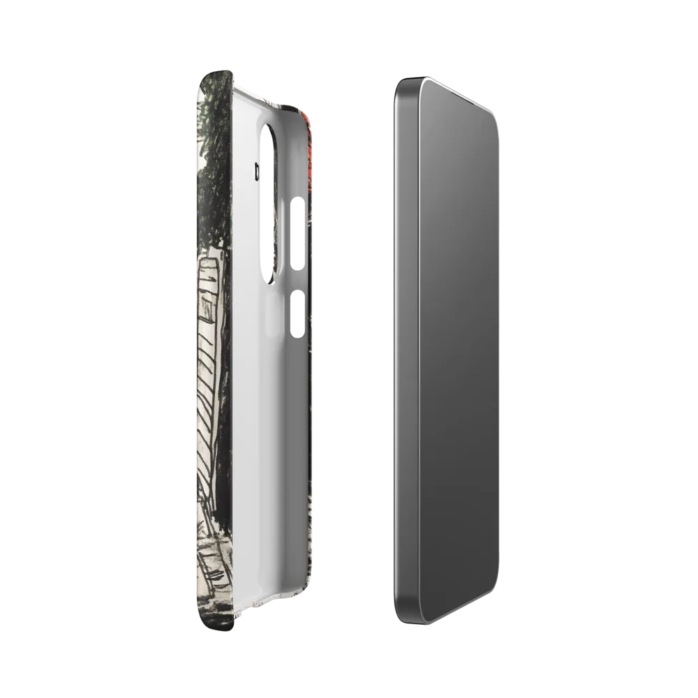 Into the Alleyway: A Journey of Nostalgia | Phone Case |  S24 | Snap Case | Matte