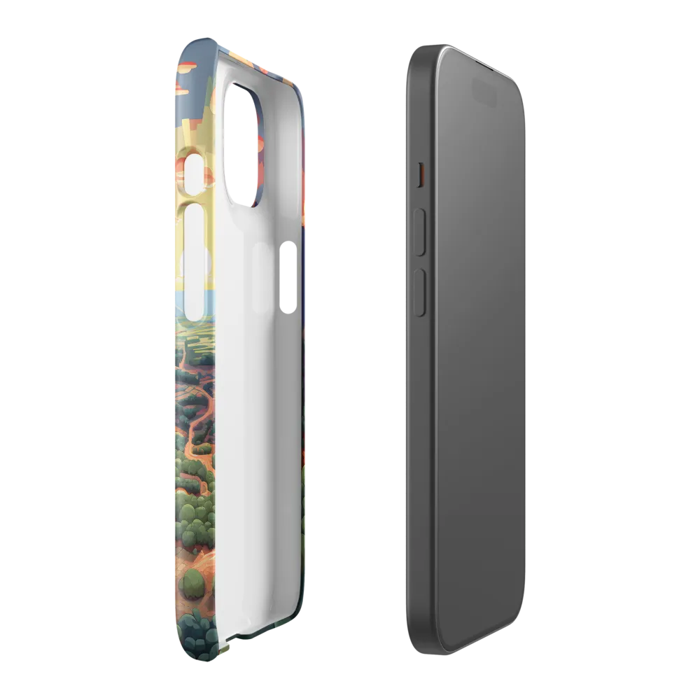 Desert Serenity at Dusk | Phone Case |  15 | Snap Case | Glossy