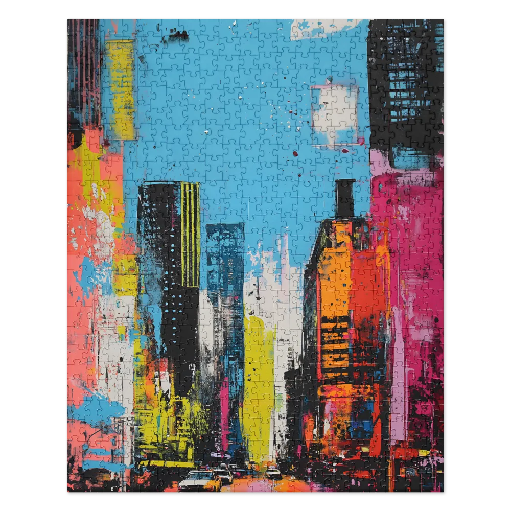 Urban Vortex of Color | Jigsaw Puzzle | 520 pieces