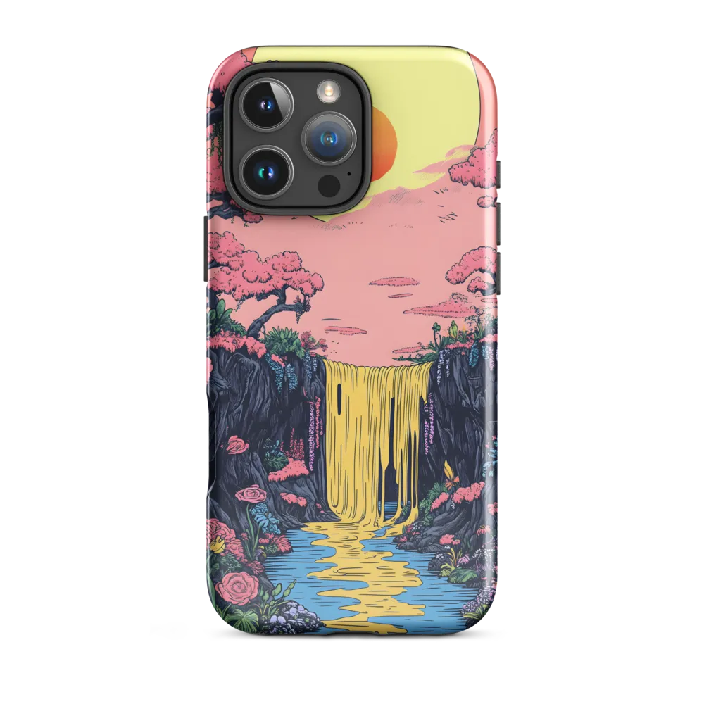 Ethereal Cascade of Blossoms