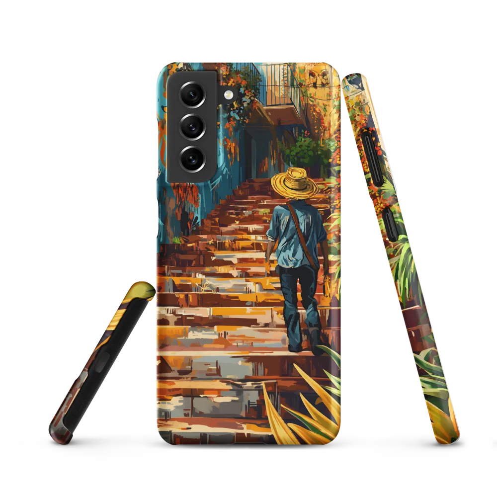 Steps to Adventure | Phone Case |  S21 | Snap Case | Matte