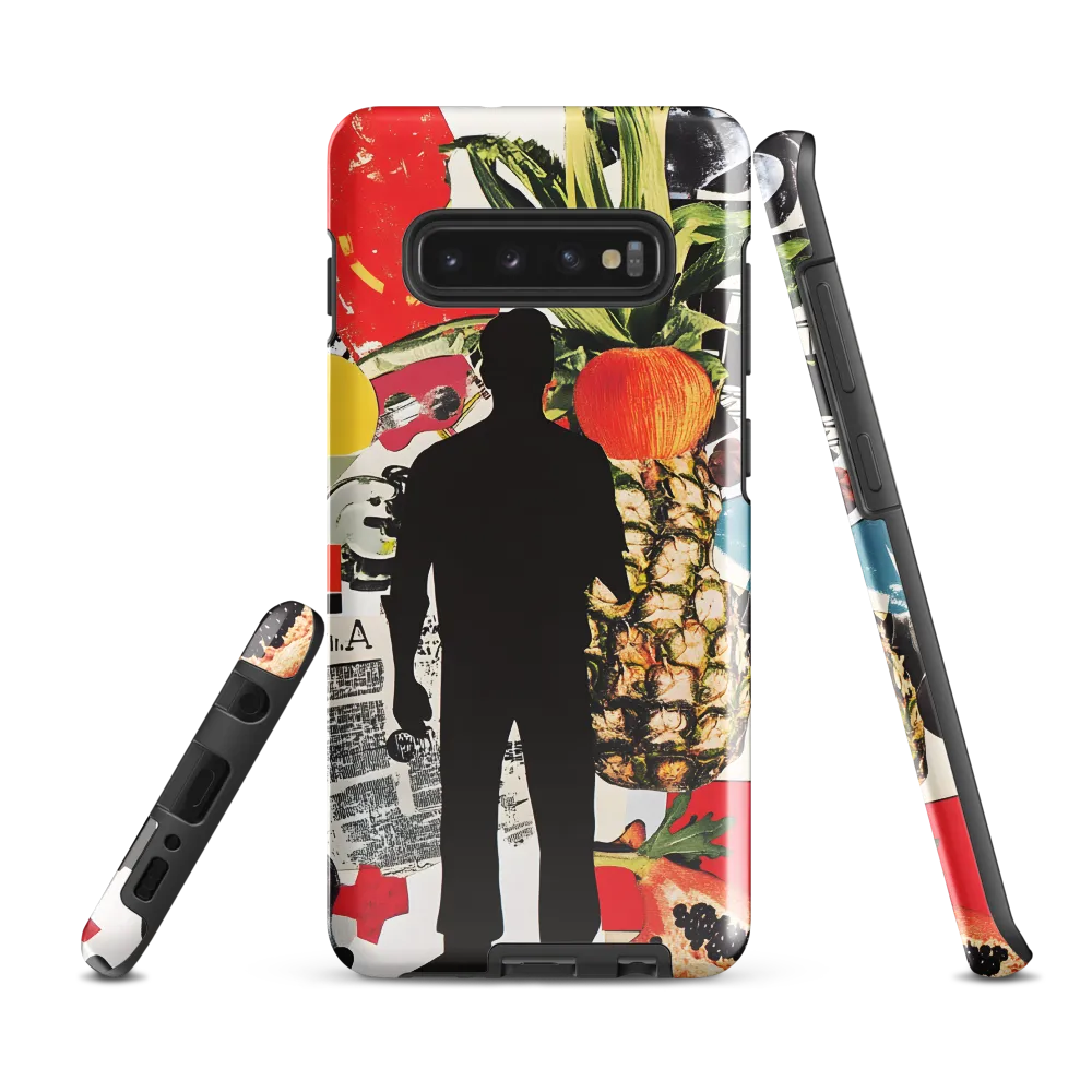 Fruitful Silhouettes | Phone Case |  S10 Plus | Tough Case | Glossy