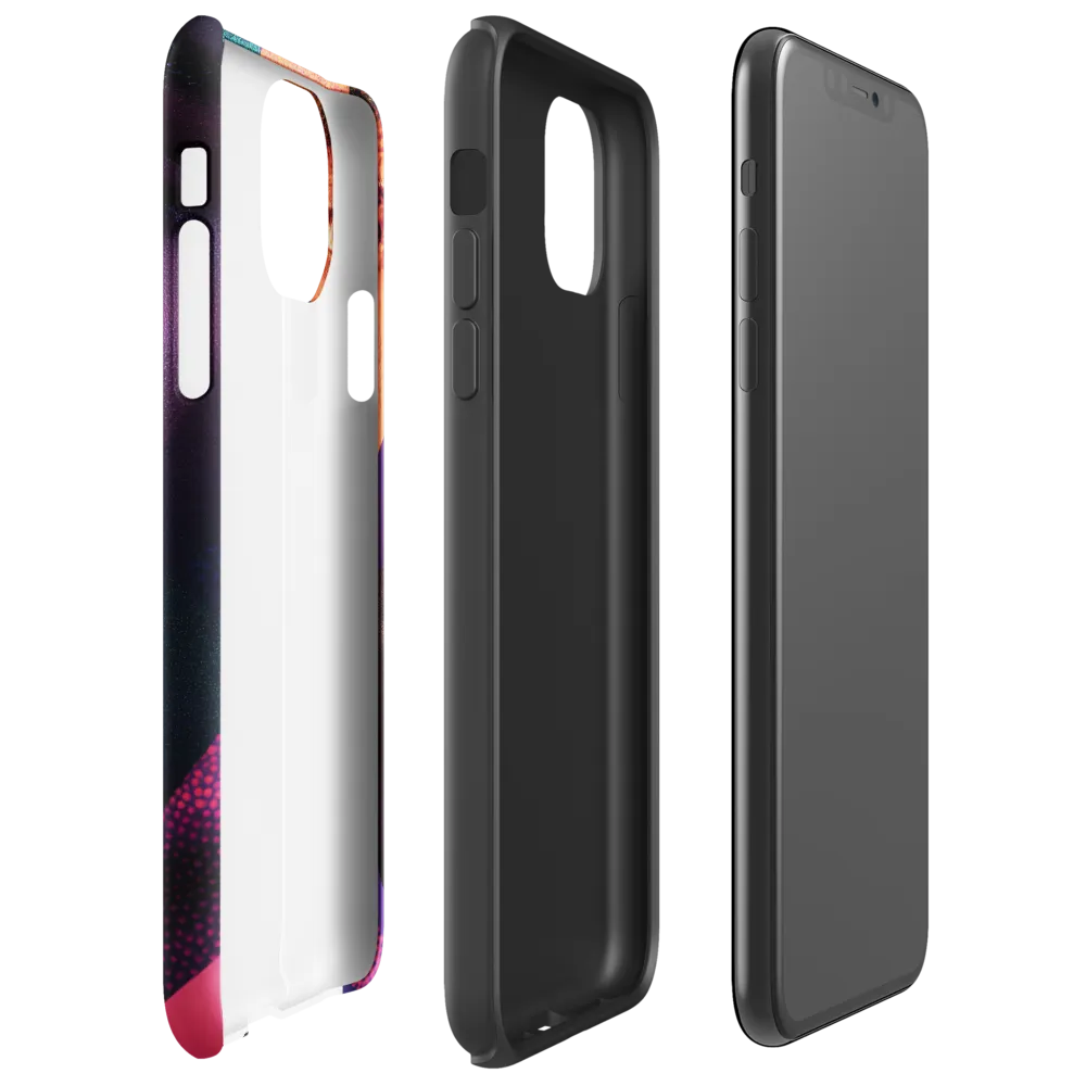 Geometric Resonance | Phone Case |  11 Pro Max | Tough Case | Glossy