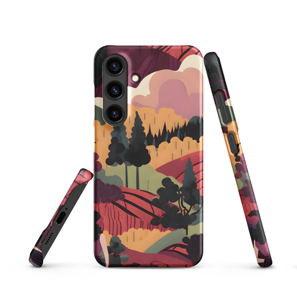 Harmony of Grapes and Life | Phone Case |  S24 | Snap Case | Matte