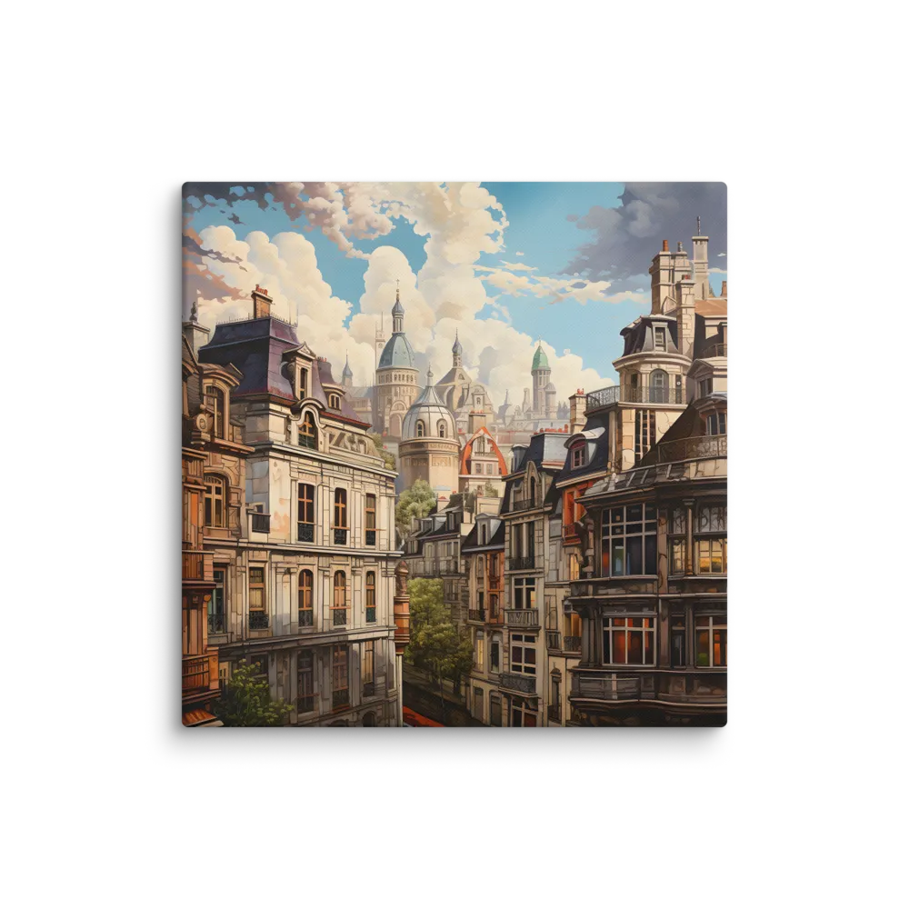 Whispers of a Timeless City | Canvas | 28″×28″