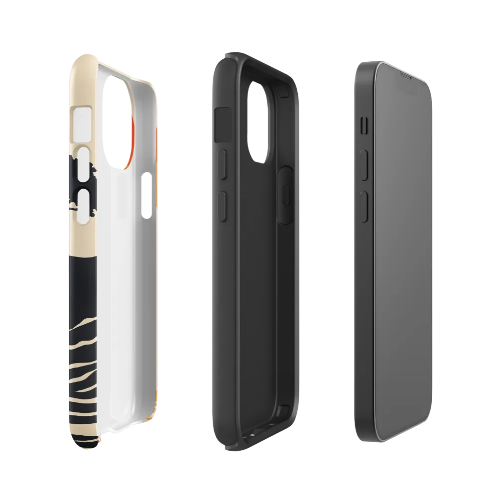 Serene Sunset | Phone Case |  13 mini | Tough Case | Glossy