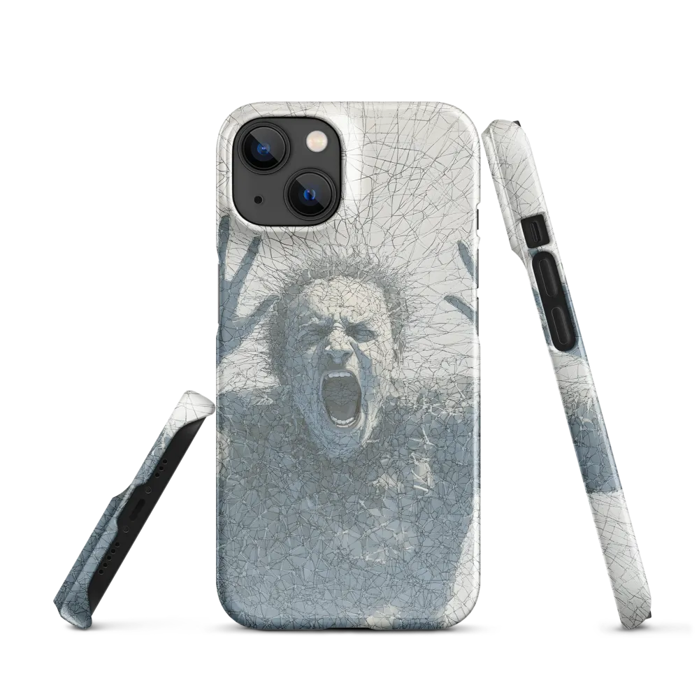 Breaking Free: An Expression of Anguish | Phone Case |  14 | Snap Case | Glossy