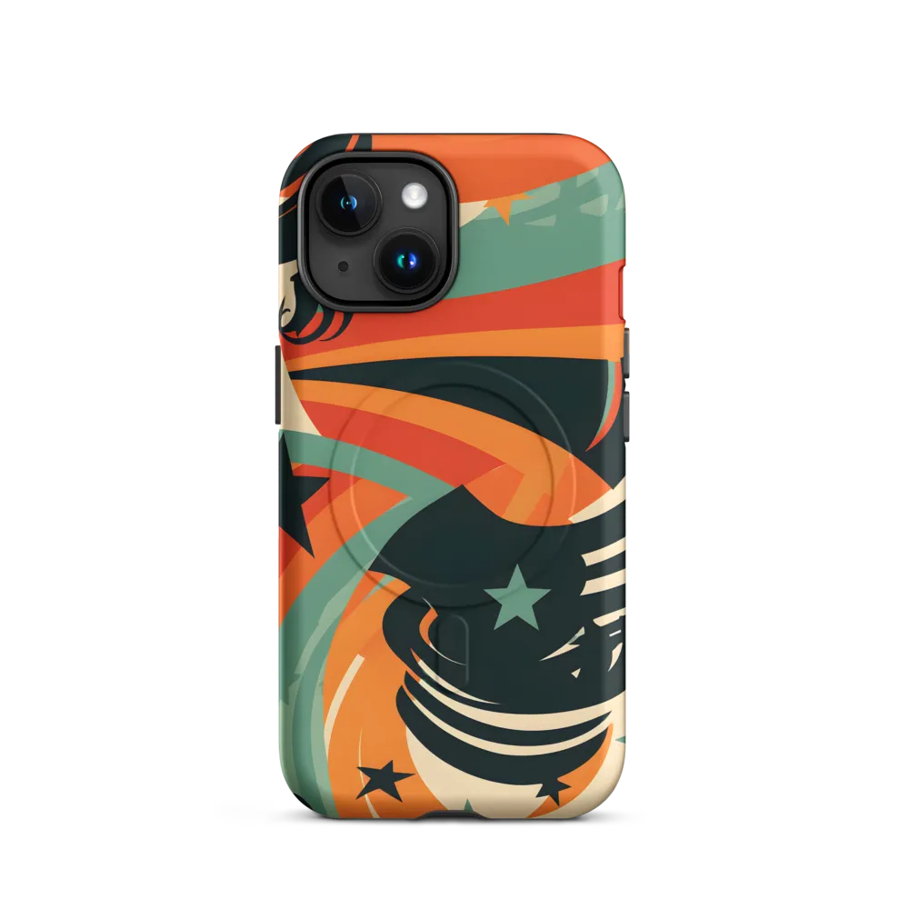 Swirls of Elegance | Phone Case |  15 | MagSafe® Tough Case | Matte