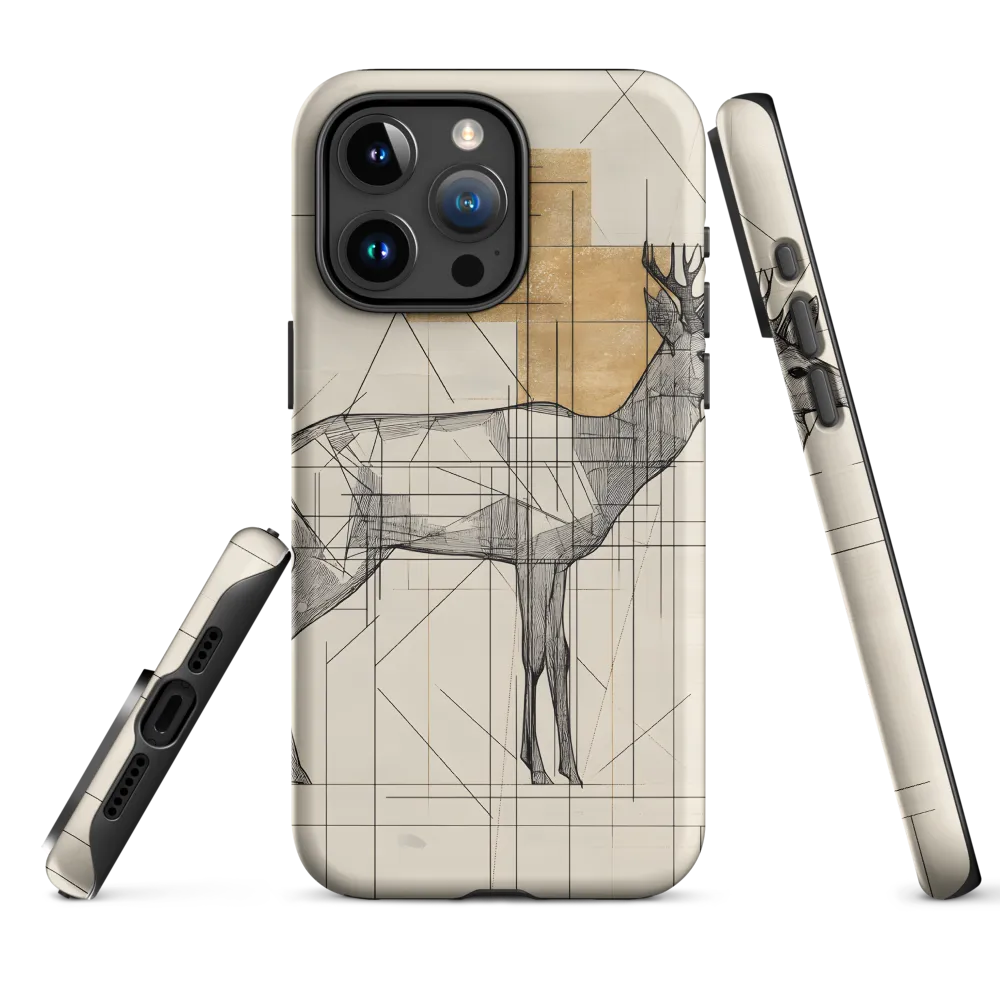 Geometric Elegance: The Majestic Deer