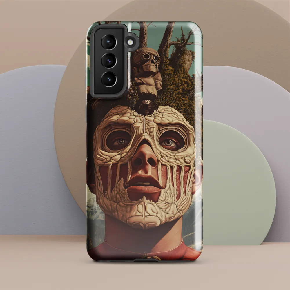 Nature's Mask: A Surreal Exploration