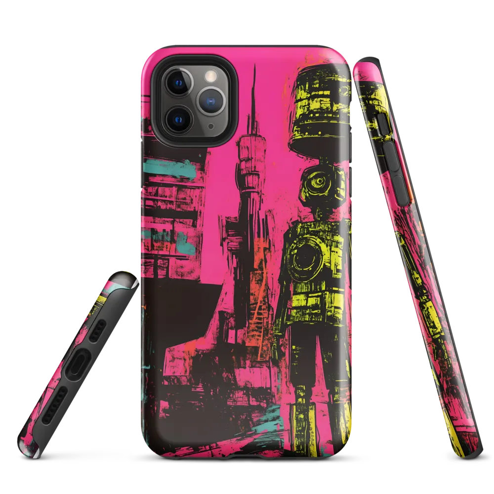 Urban Robot Symphony | Phone Case |  11 Pro Max | Tough Case | Glossy