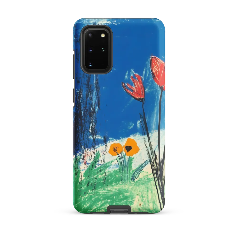 Joyful Blossoms in Blue
