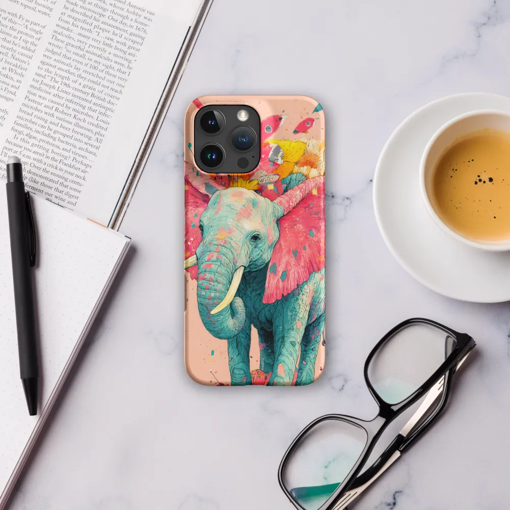 Whimsical Elegance: The Floral Elephant
