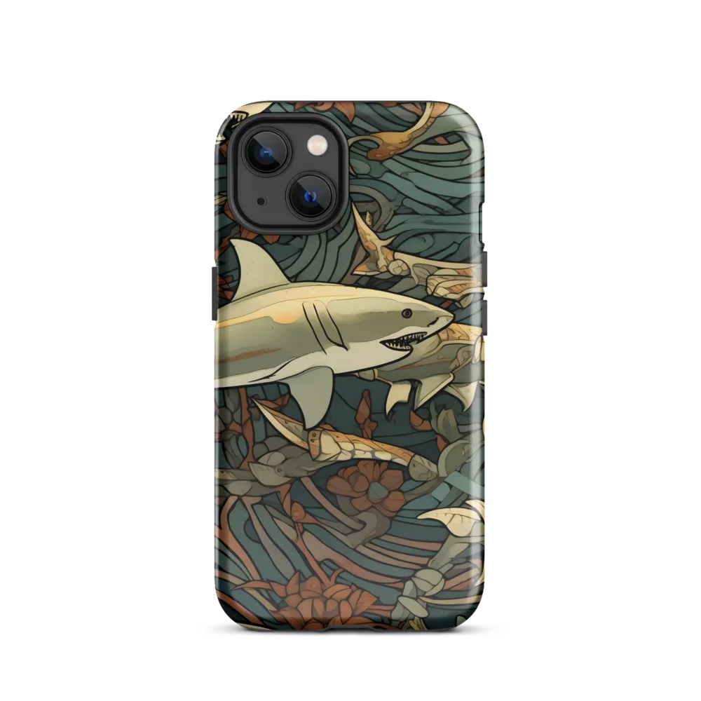Dynamic Harmony of Sharks and Flora