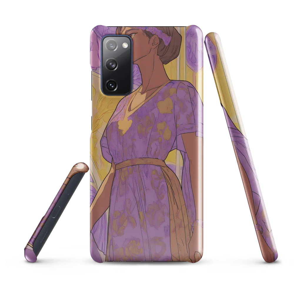 Elegance in Floral Harmony | Phone Case |  S20 FE | Snap Case | Glossy