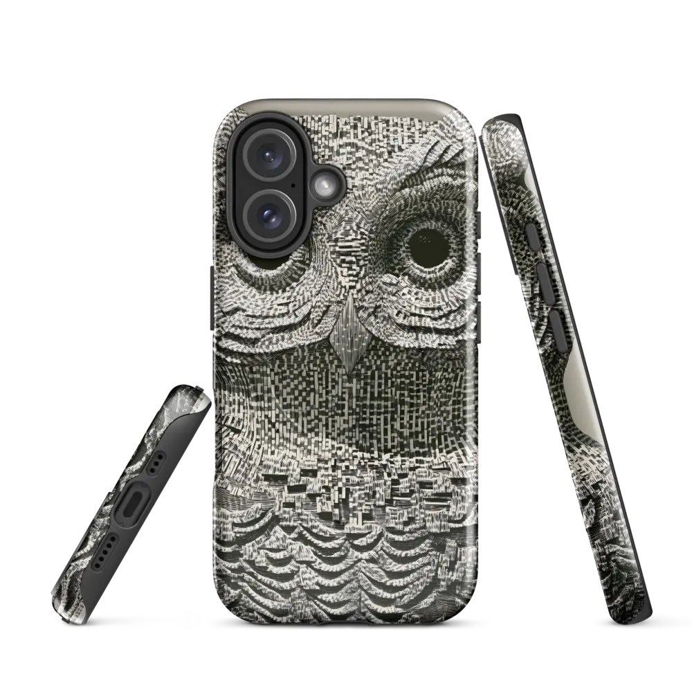 Intricate Owl of Textures
