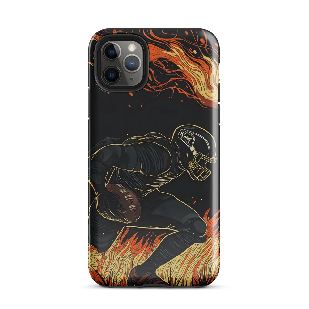 A Blaze of Glory: The Game in Motion | Phone Case |  11 Pro Max | Tough Case | Glossy