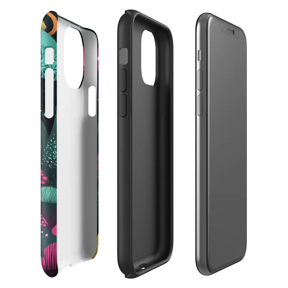 Whimsical Journey through Colorful Lands | Phone Case |  11 Pro | Tough Case | Matte