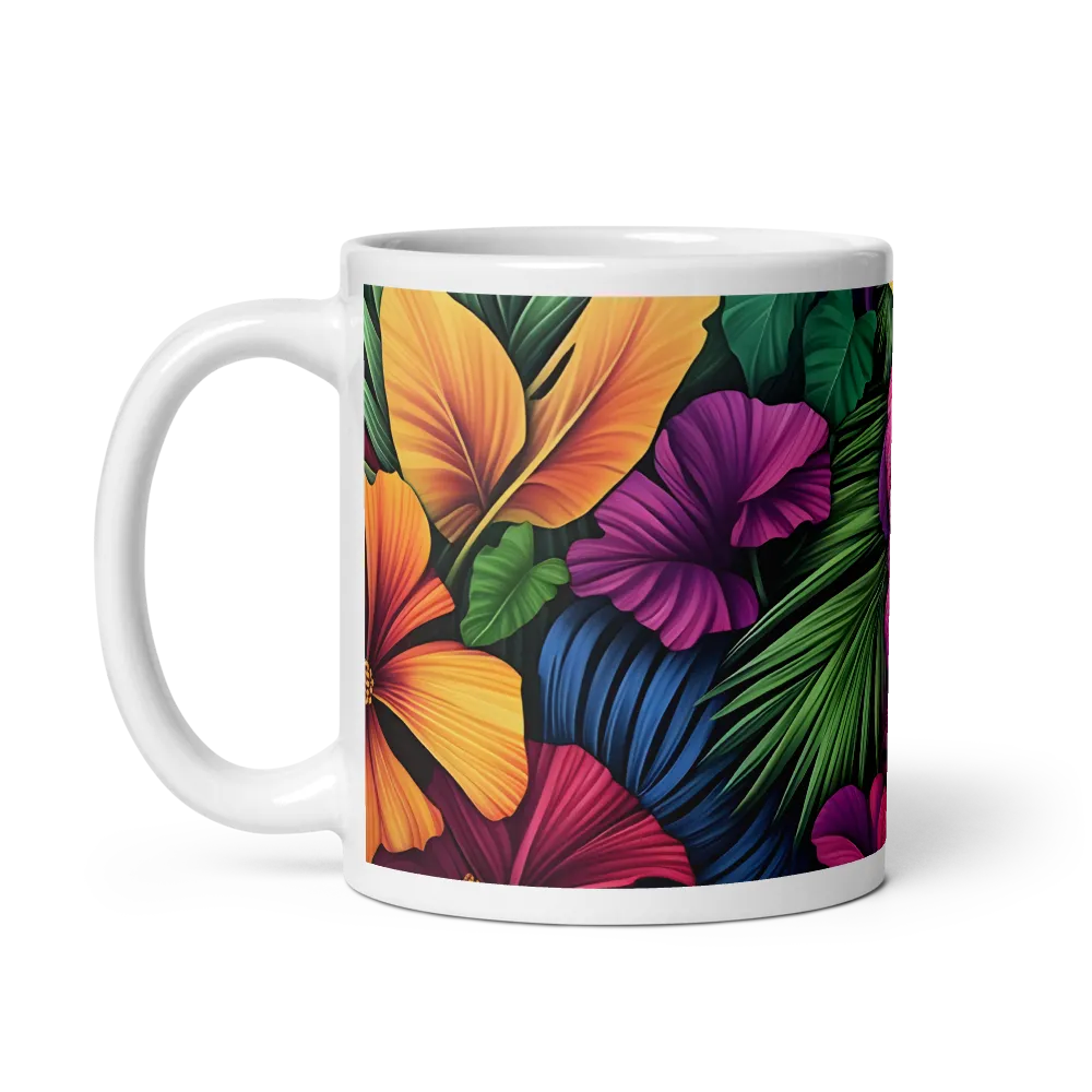 Tropical Symphony | Mug with White inside | 11 oz