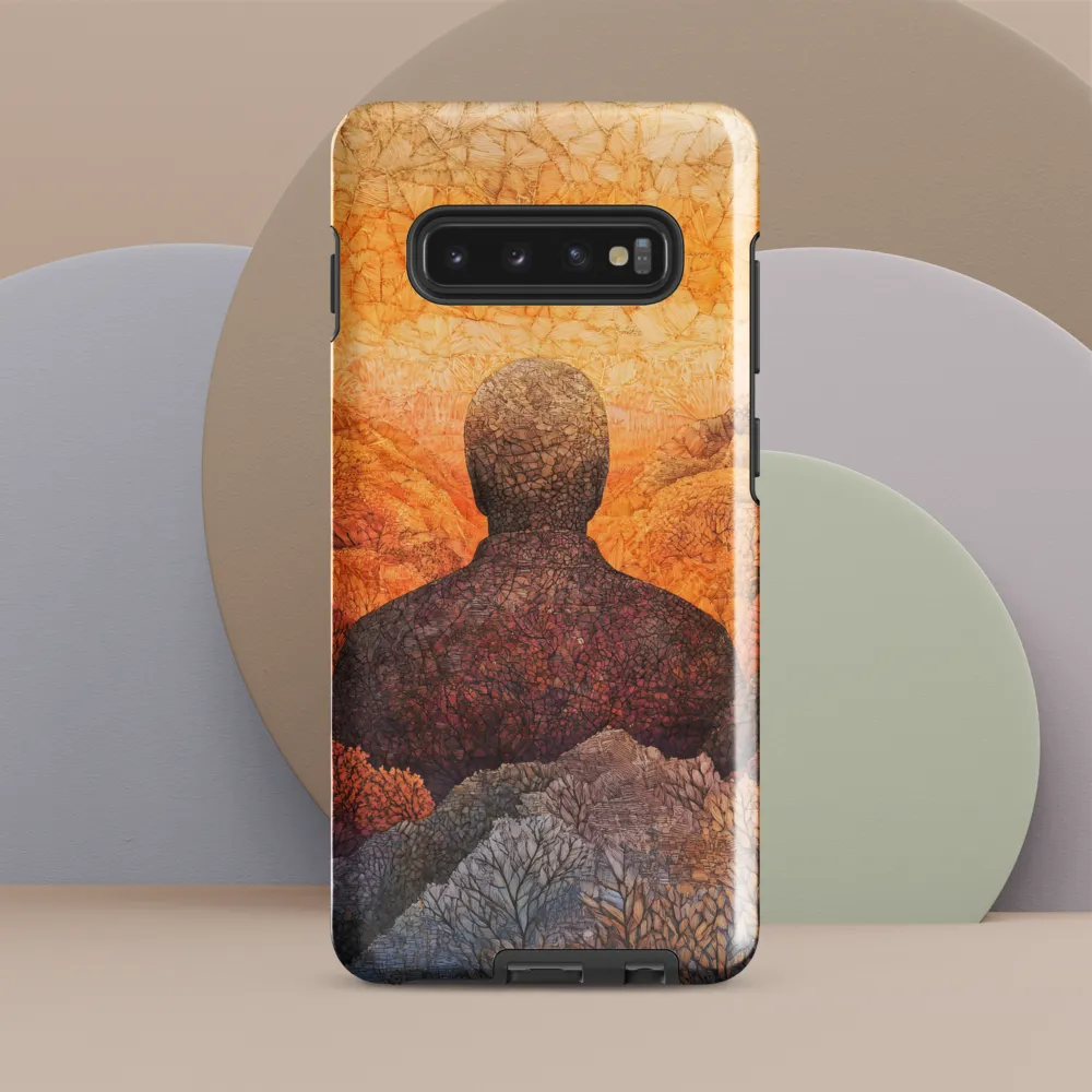 Reflections of Solitude | Phone Case |  S10 Plus | Tough Case | Glossy