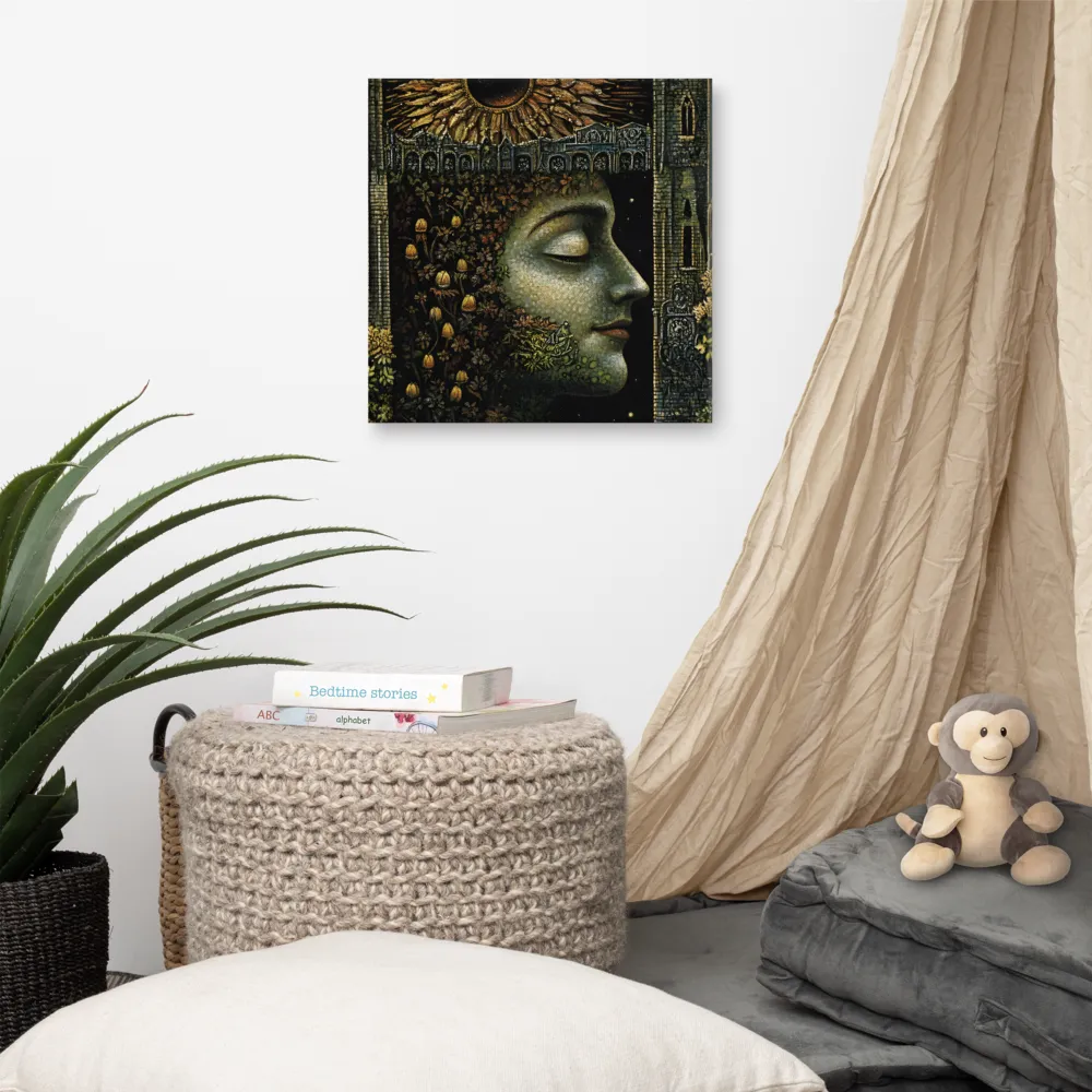 Nature’s Embrace: The Infinite Connection | Canvas | 16″×16″