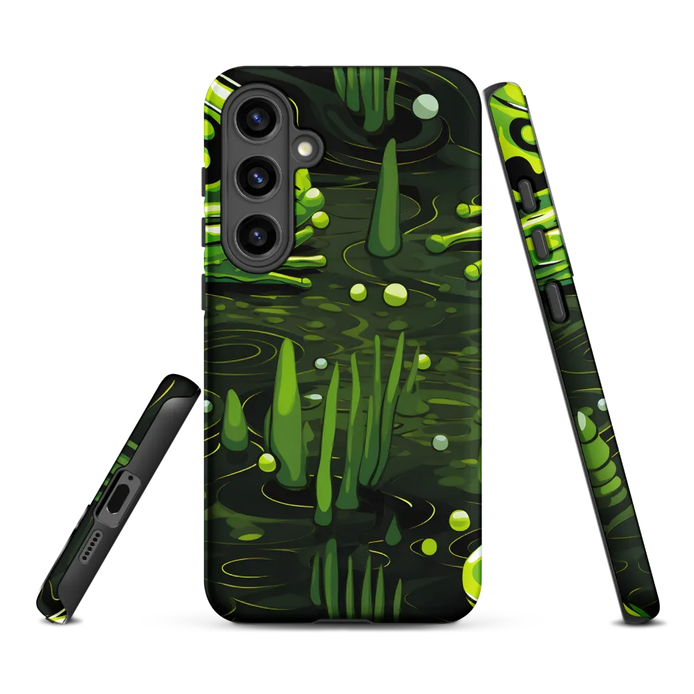 Green Harmony: Life Beneath the Surface