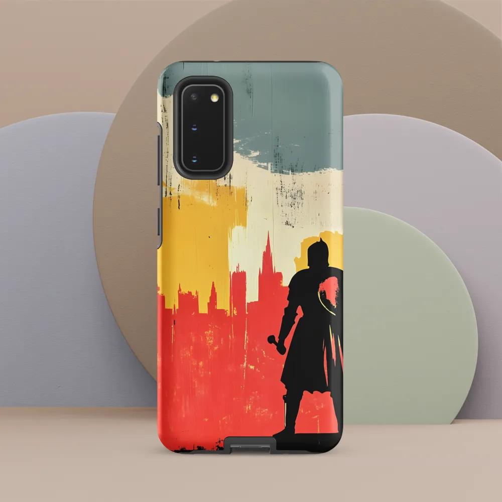 Hero in the Urban Dawn | Phone Case |  S20 | Tough Case | Matte