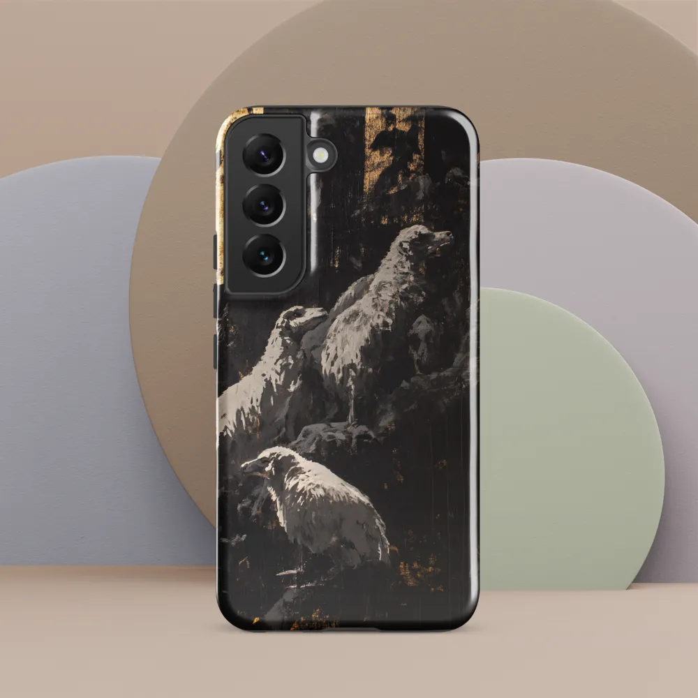 The Enigmatic Gathering | Phone Case |  S22 | Tough Case | Glossy