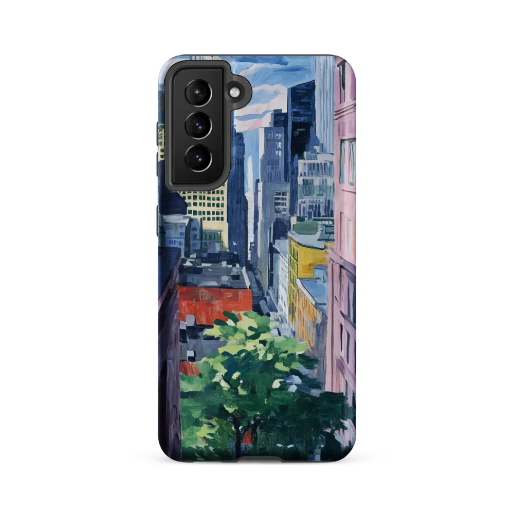 Urban Symphony: A Cityscape in Color