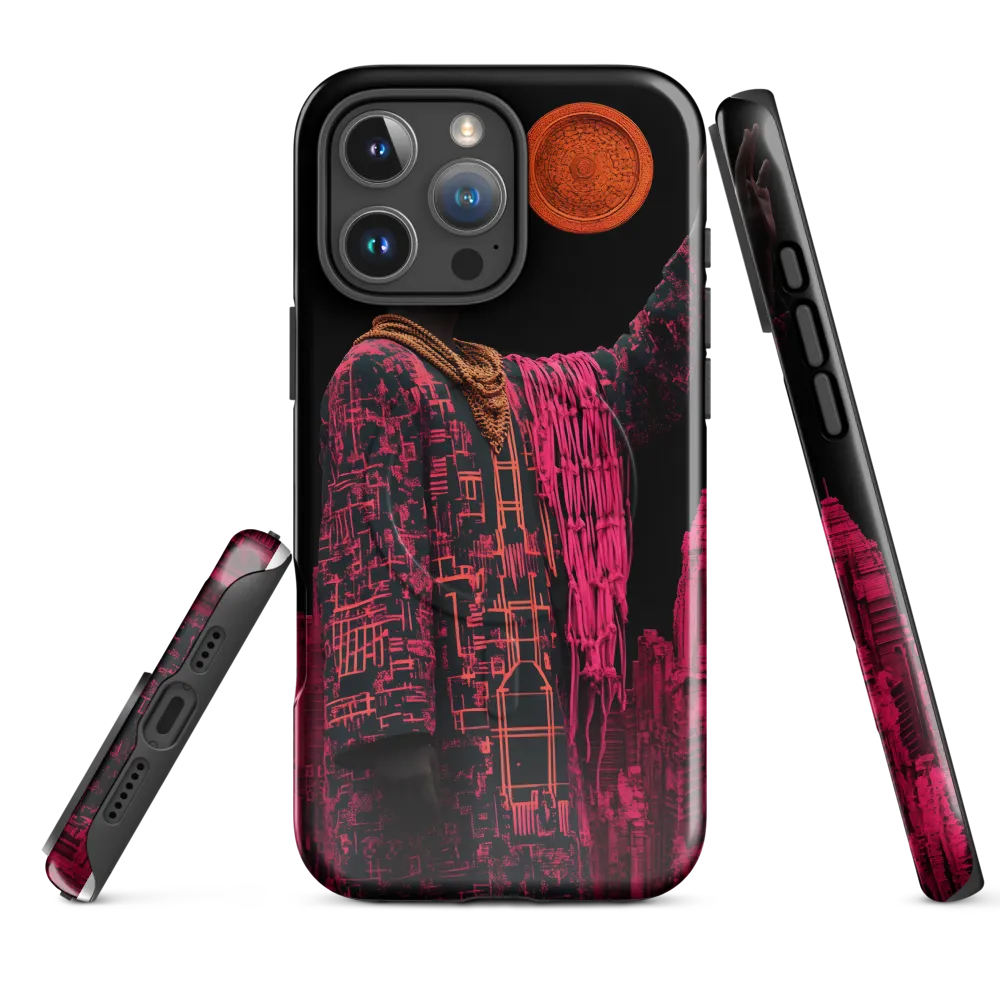 Regal Mystique: A Fusion of Tradition and Urbanity | Phone Case |  16 Pro Max | MagSafe® Tough Case | Glossy