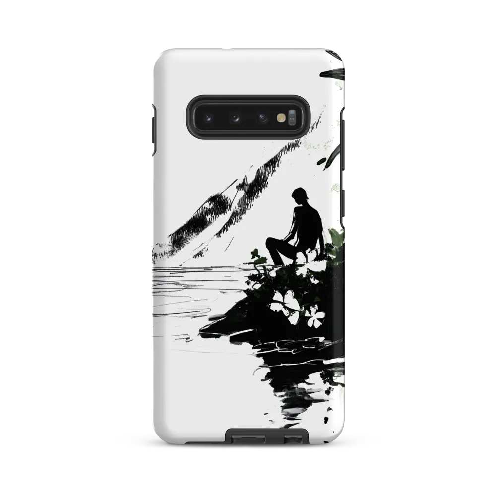 Contemplation by the Water | Phone Case |  S10 Plus | Tough Case | Matte