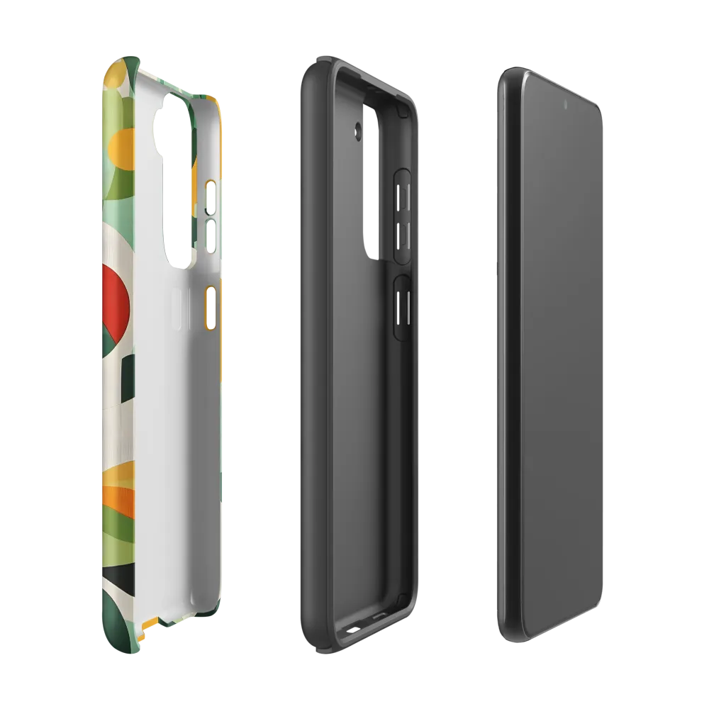 Harmony in Shapes: A Playful Abstract Design