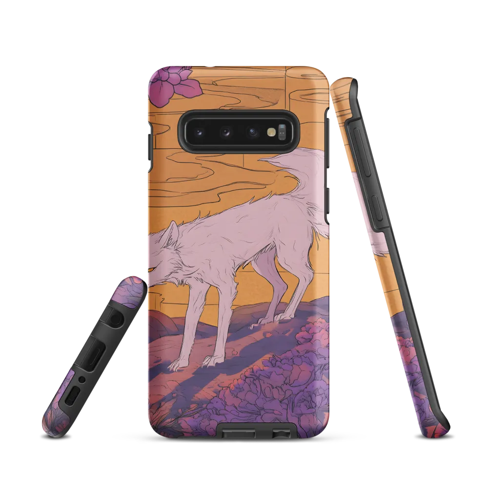 Whispers of the Violet Dawn | Phone Case |  S10 | Tough Case | Matte