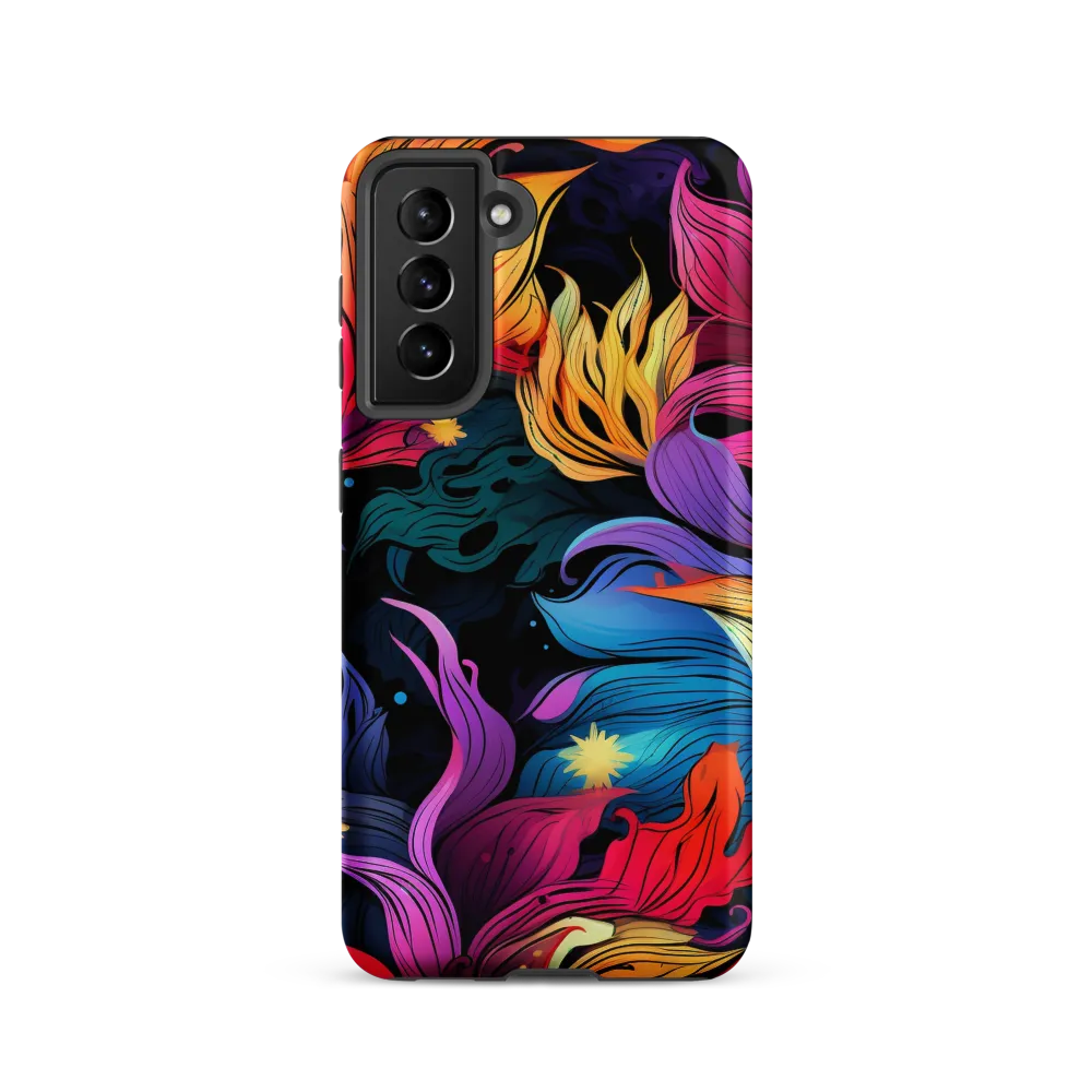 Floral Symphony | Phone Case |  S21 | Tough Case | Matte