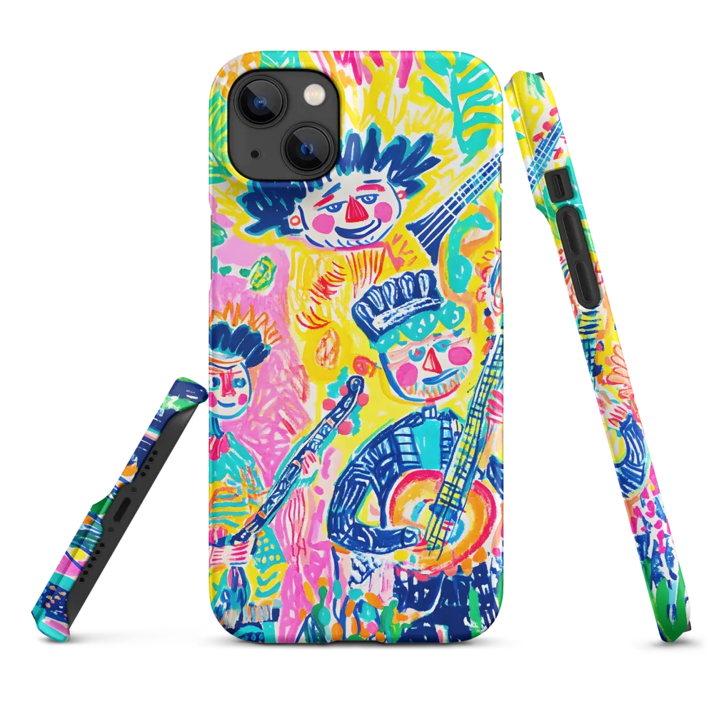 Joyful Duet: A Celebration of Music | Phone Case |  14 Plus | Snap Case | Matte