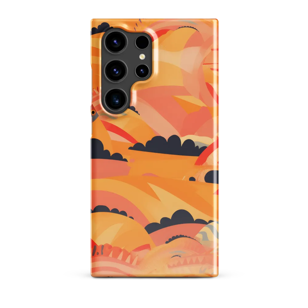 Whispers of the Abstract Horizon | Phone Case |  S24 Ultra | Snap Case | Glossy