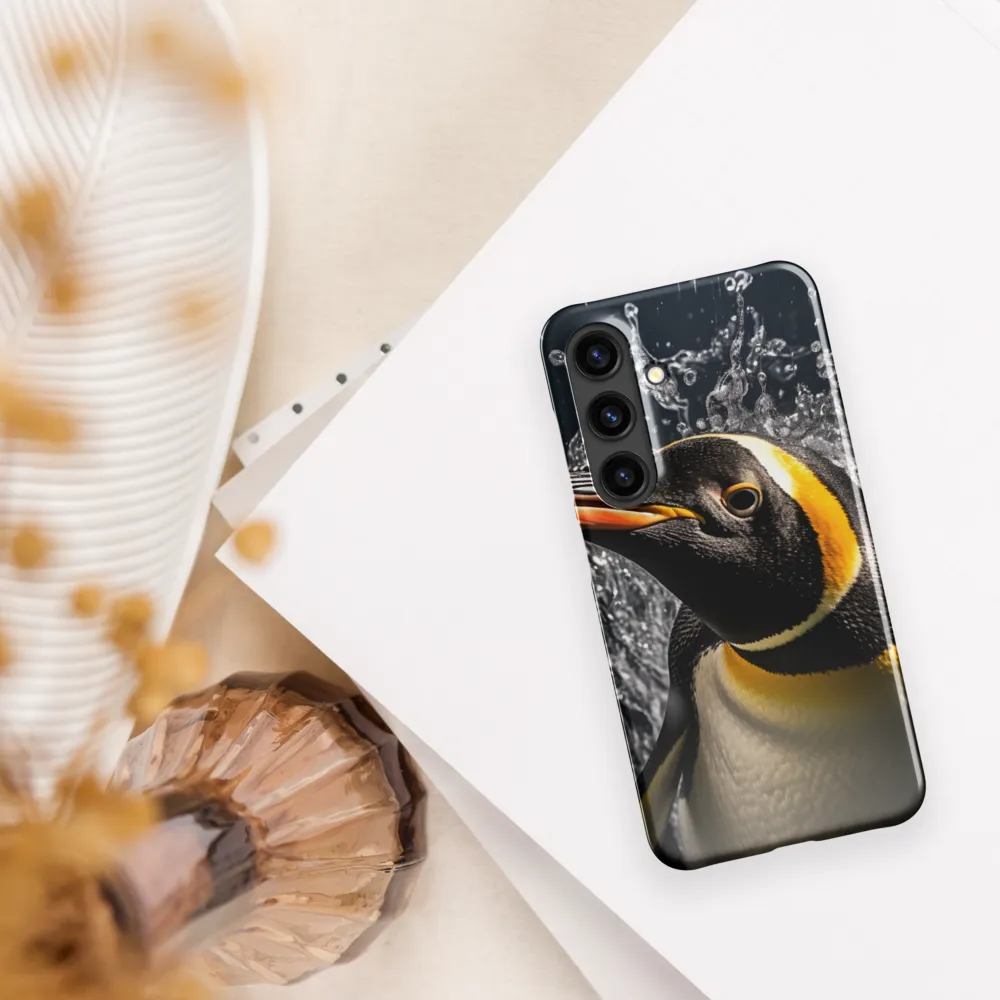Emerging Majesty: The Penguin in Motion