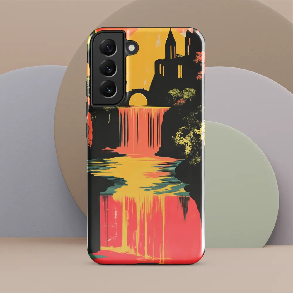 Elysian Echoes: A Surreal Reflections | Phone Case |  S22 Plus | Tough Case | Glossy