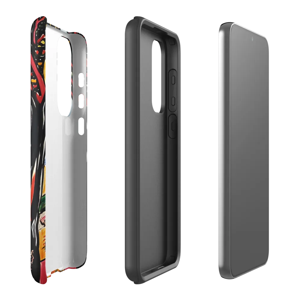 Vibrant Nature's Embrace | Phone Case |  S23 Plus | Tough Case | Matte