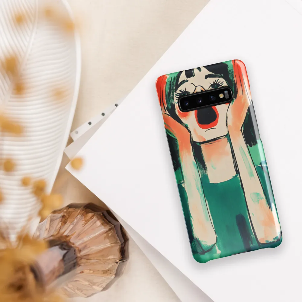 A Cry for Help | Phone Case |  S10 Plus | Snap Case | Glossy