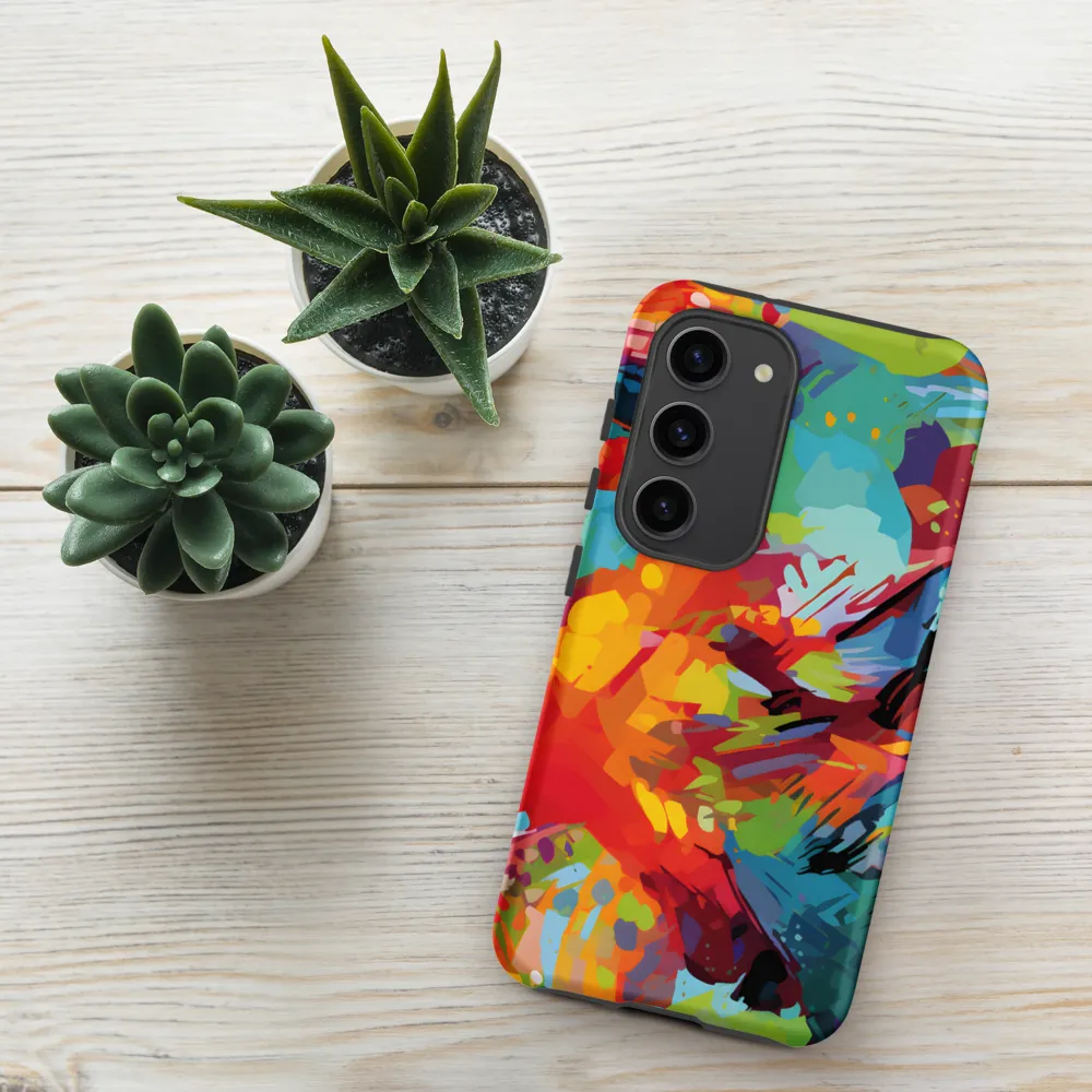 Colorful Lizard: An Abstract Adventure