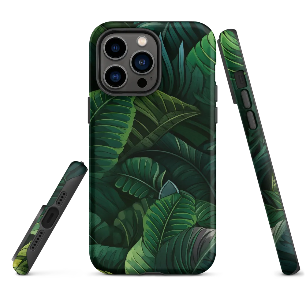 Lush Canopy: A Tropical Foliage Study
