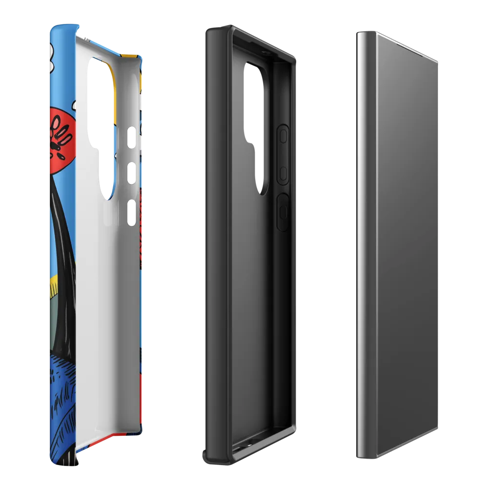 A Playful Journey Through Whimsical Woods | Phone Case |  S24 Ultra | Tough Case | Matte