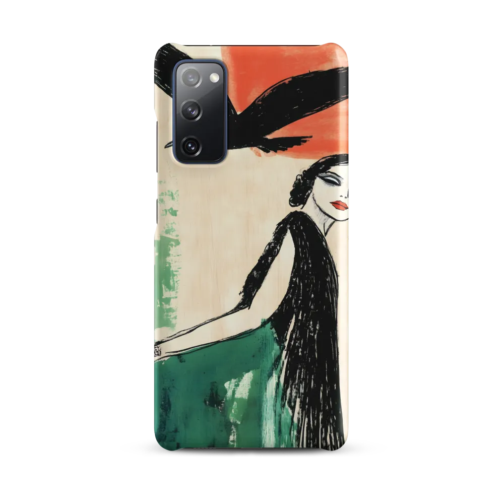 Elegance in Flight | Phone Case |  S20 FE | Snap Case | Matte