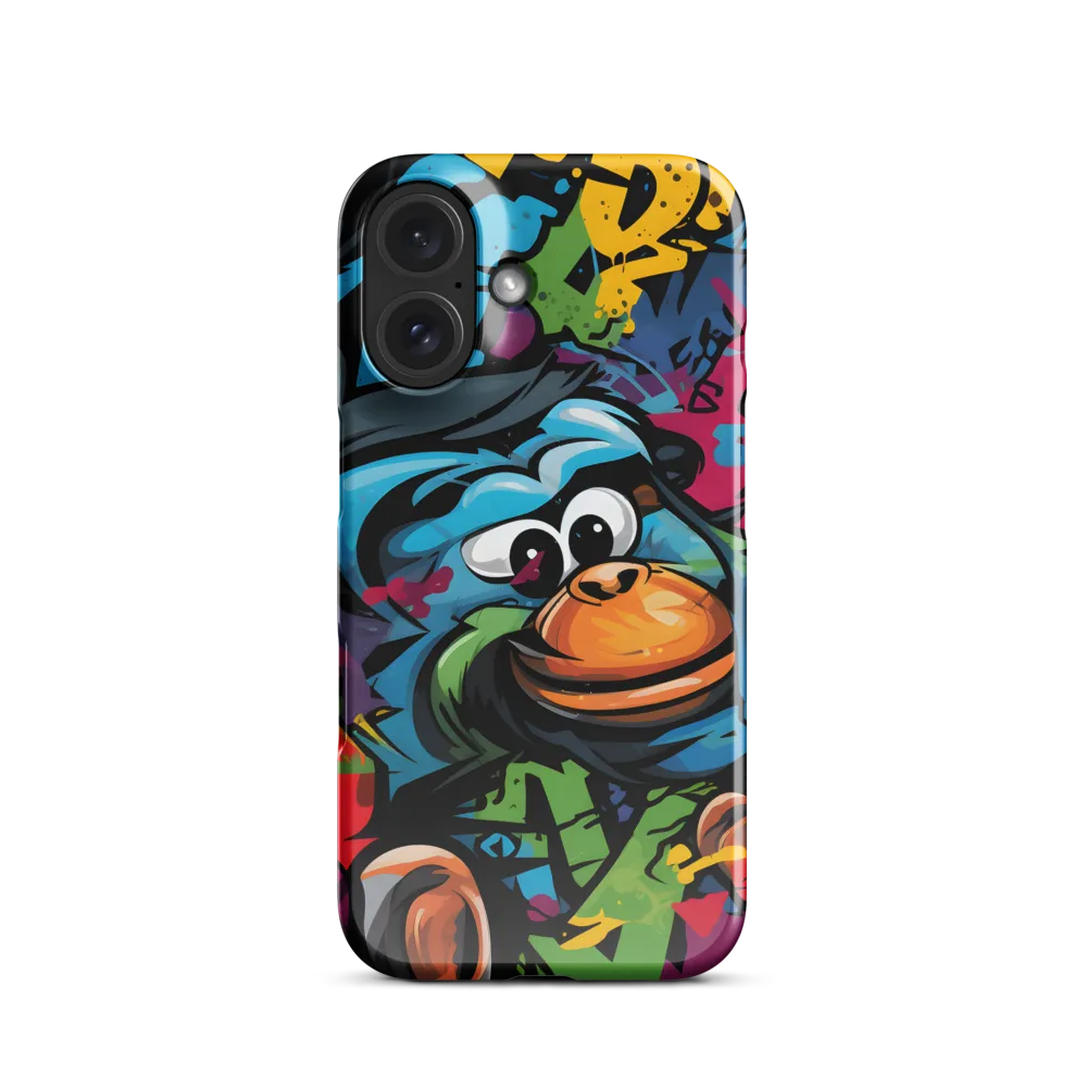 Urban Jungle: A Whimsical Monkey Parade | Phone Case |  16 | Snap Case | Glossy