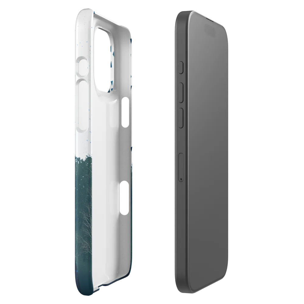 Blue Contemplation | Phone Case |  16 Pro Max | Snap Case | Matte